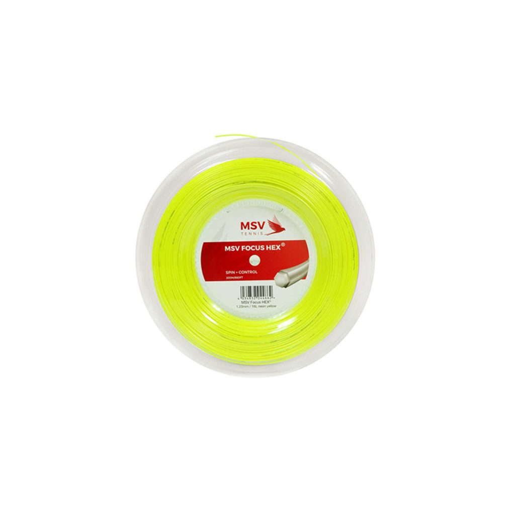 MSV Focus HEX 200m 1,23mm neon yellow
