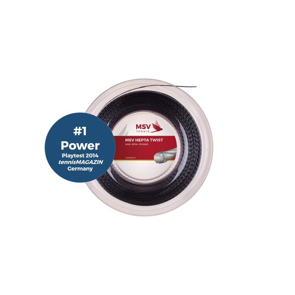 MSV Hepta Twist 200m 1,25mm anthracite