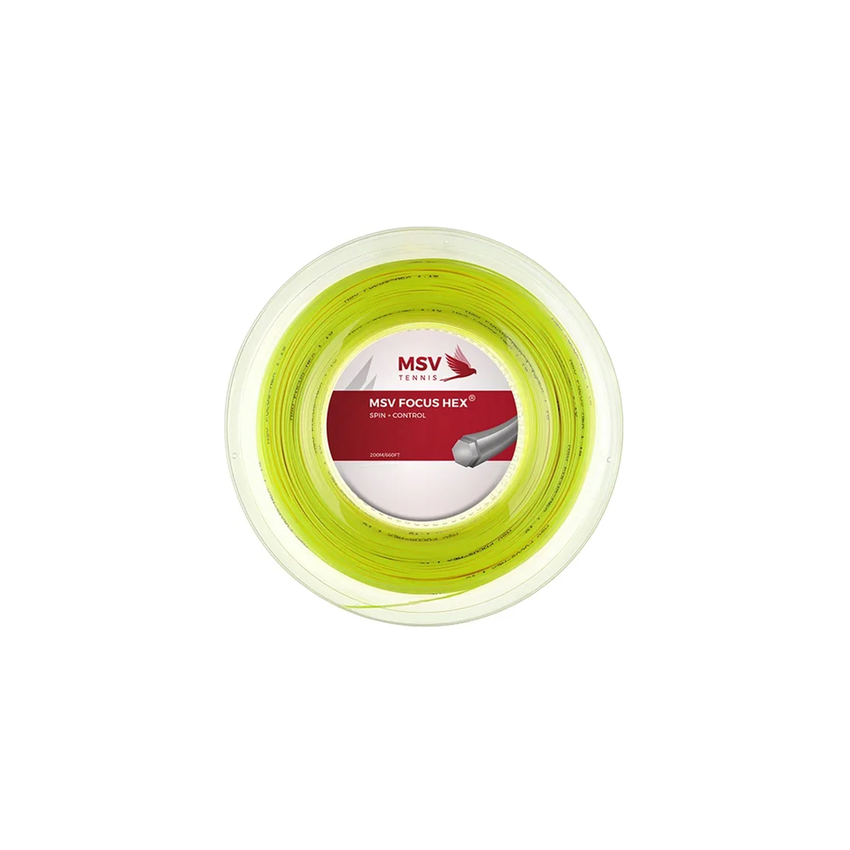 MSV1274-01 MSV Focus HEX 200m 1,27mm neon yellow