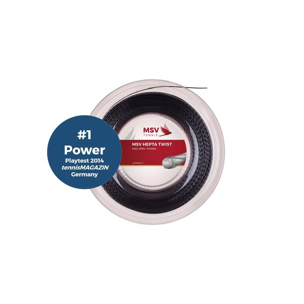 MSV Hepta Twist 200m 1,30mm anthracite