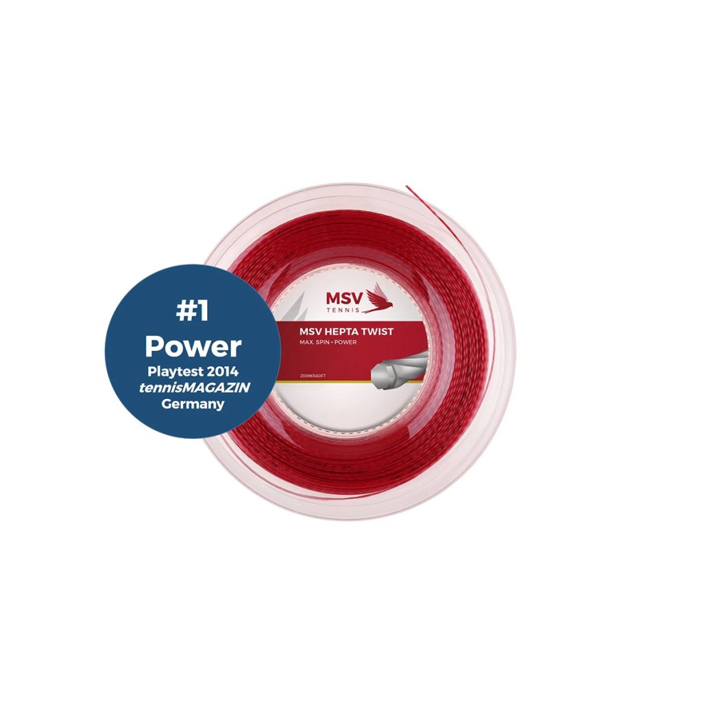 MSV Hepta Twist 200m 1,30mm red