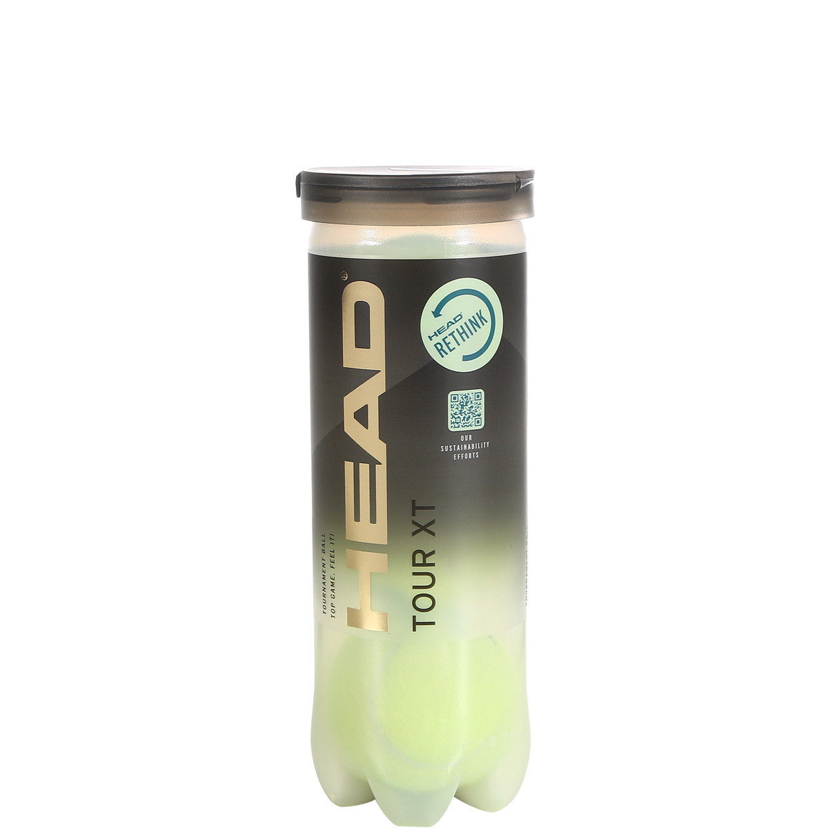 570823-01 توپ تنیس هد مدل HEAD TOUR XT Tennis Ball Can (3 Balls) - Image 1