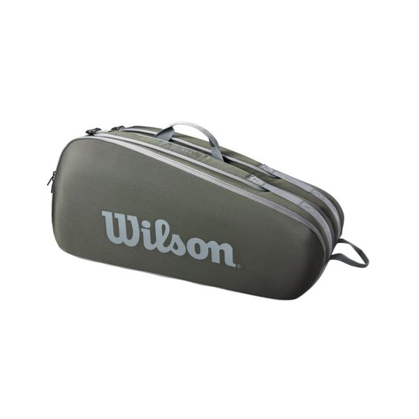 ساک تنیس ویلسون مدل Wilson Tour 6 Pk Racket Tennis Bag - Green - Image 2