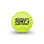 توپ تنیس دانلوپ مدل Dunlop Fort Clay Court Tennis Ball can (4 Balls) - Image 3