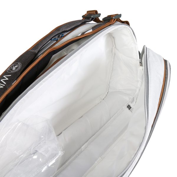 ساک تنیس بابولات مدل BABOLAT PURE WIMBLEDON TENNIS BAG 6 RACQUETS - Image 10