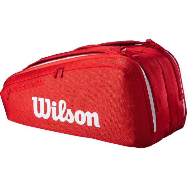ساک تنیس ویلسون Wilson super tour bag red 2025 9R - Image 8