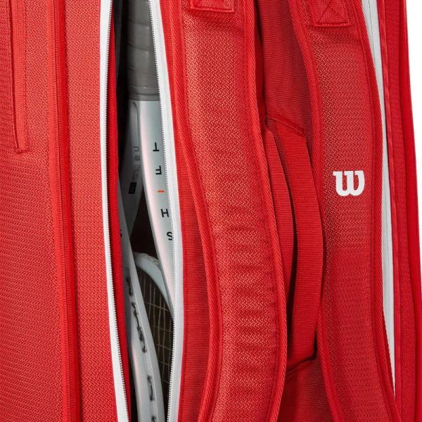 ساک تنیس ویلسون Wilson super tour bag red 2025 6R - Image 3