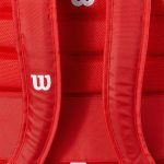 کوله پشتی تنیس ویلسون Wilson super tour red 2025 backpack - Image 3