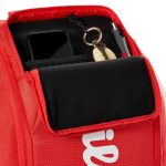 کوله پشتی تنیس ویلسون Wilson super tour red 2025 backpack - Image 6