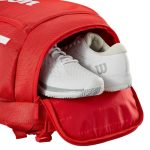 کوله پشتی تنیس ویلسون Wilson super tour red 2025 backpack - Image 4