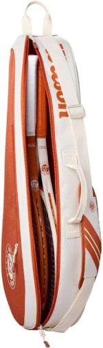 ساک تنیس ویلسون Wilson Team 3PK Roland Garros 2025 Cream/Clay - Image 4