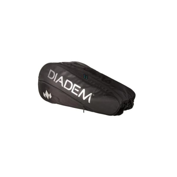ساک تنیس دیادم مدل Diadem Tour 9 Pack Nova Racket Bag (Black/Chrome) - Image 2
