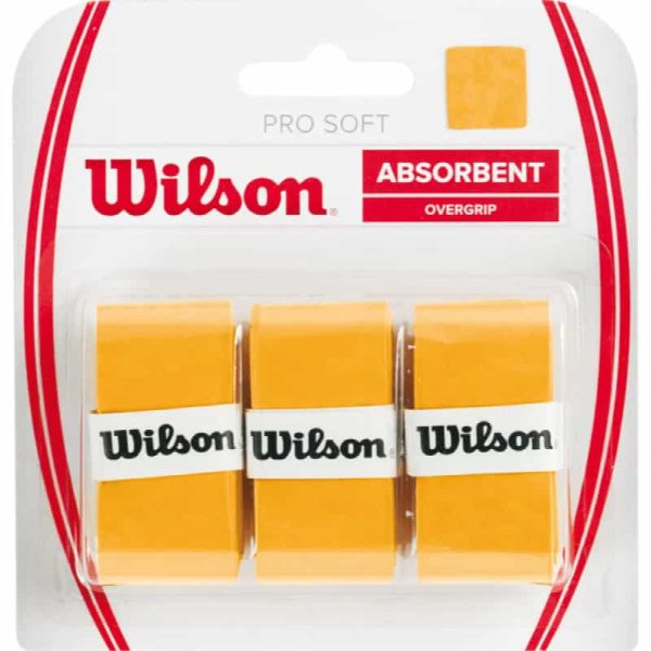 اورگریپ ویلسون مدل Wilson Pro Soft Overgrip Gold