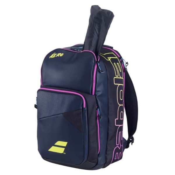 کوله تنیس بابولات مدل Babolat  Backpack Pure Aero Rafa 373 blue yellow pink - Image 3