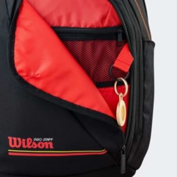 کوله تنیس ویلسون مدل Pro Staff Classic T. Backpack Black - Image 2