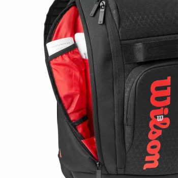 کوله تنیس ویلسون مدل Clash V3 Backpack Black - Image 6