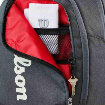 کوله تنیس ویلسون مدل Tour Backpack Black - Image 6