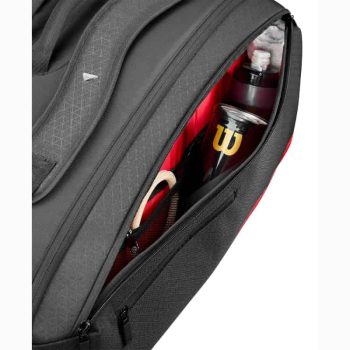 ساک تنیس ویلسون Clash V3 15PK Racquet Bag Black - Image 6