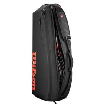 ساک تنیس ویلسون مدل Clash V3 3PK Racquet Bag Black - Image 6