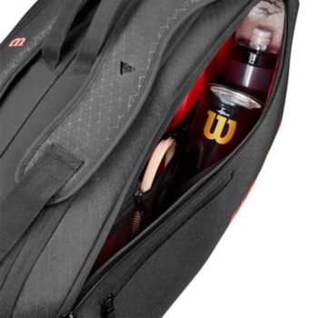 ساک تنیس ویلسون مدل Clash V3 3PK Racquet Bag Black - Image 9